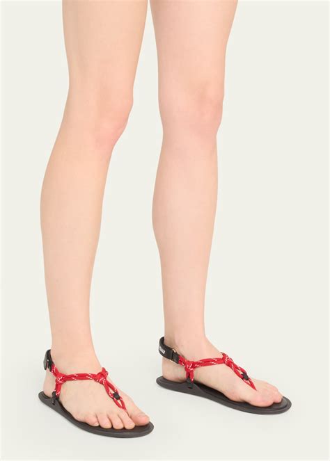 miu miu sandals rope|Miu Miu Sporty Rope Thong Slingback Sandals .